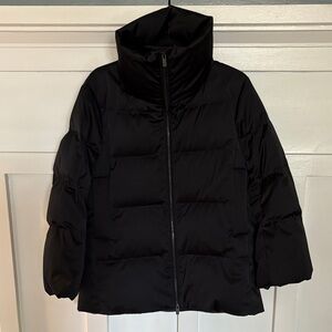Jil Sander for Uniqlo Women's Black Puffer Jacket. Excellent condition